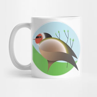 Cute garden birdie :Tree Mug